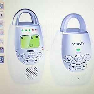 V tech Silver and White Baby Monitor Set with Digital Display New